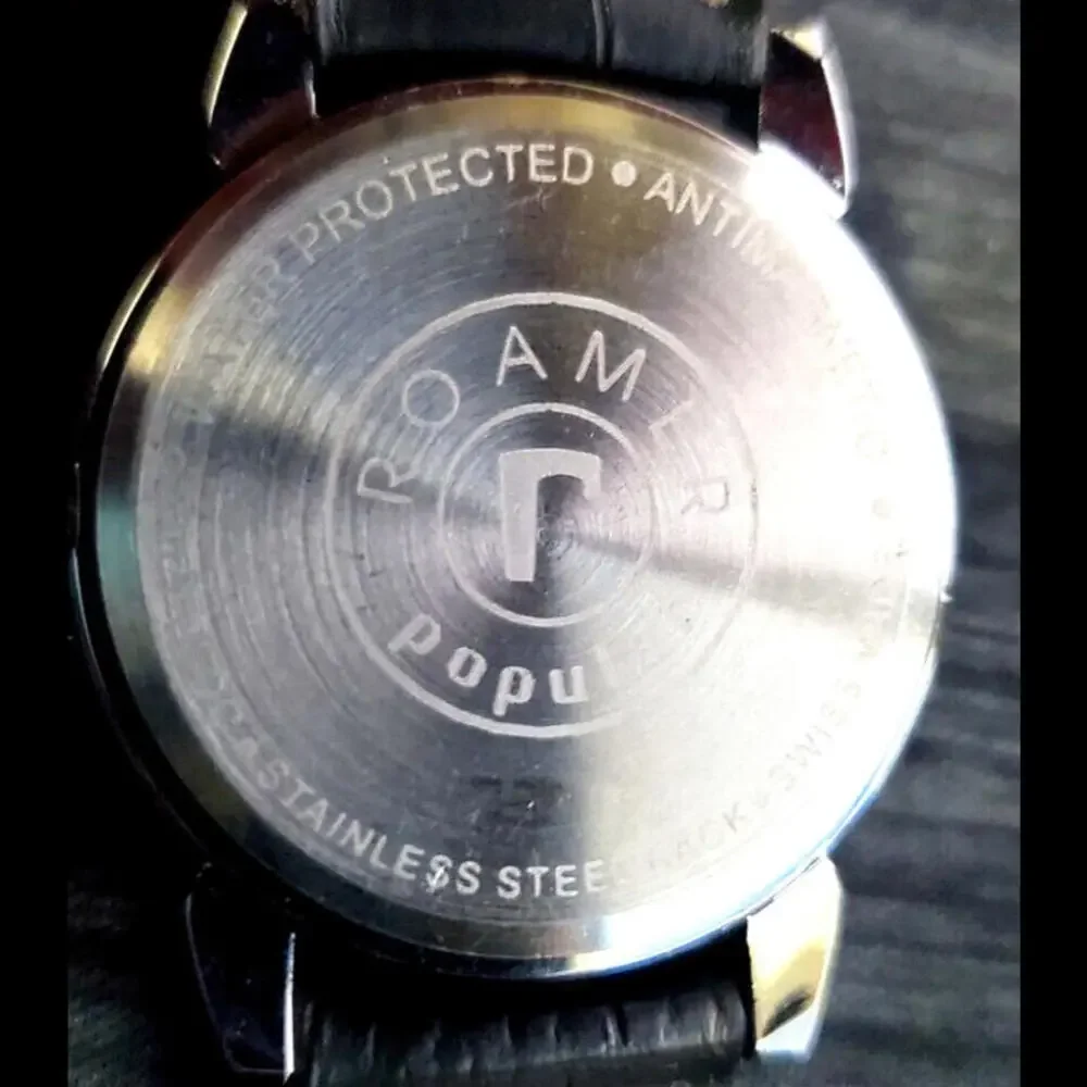 Vintage 60s Roamer Brevete Swiss Mens Manual‎ Wind Watch Serviced